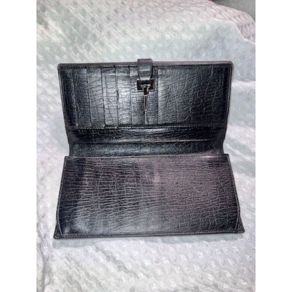 EUC GUCCI Jackie Signature GG Continental Wallet in Black - Picture 10 of 12